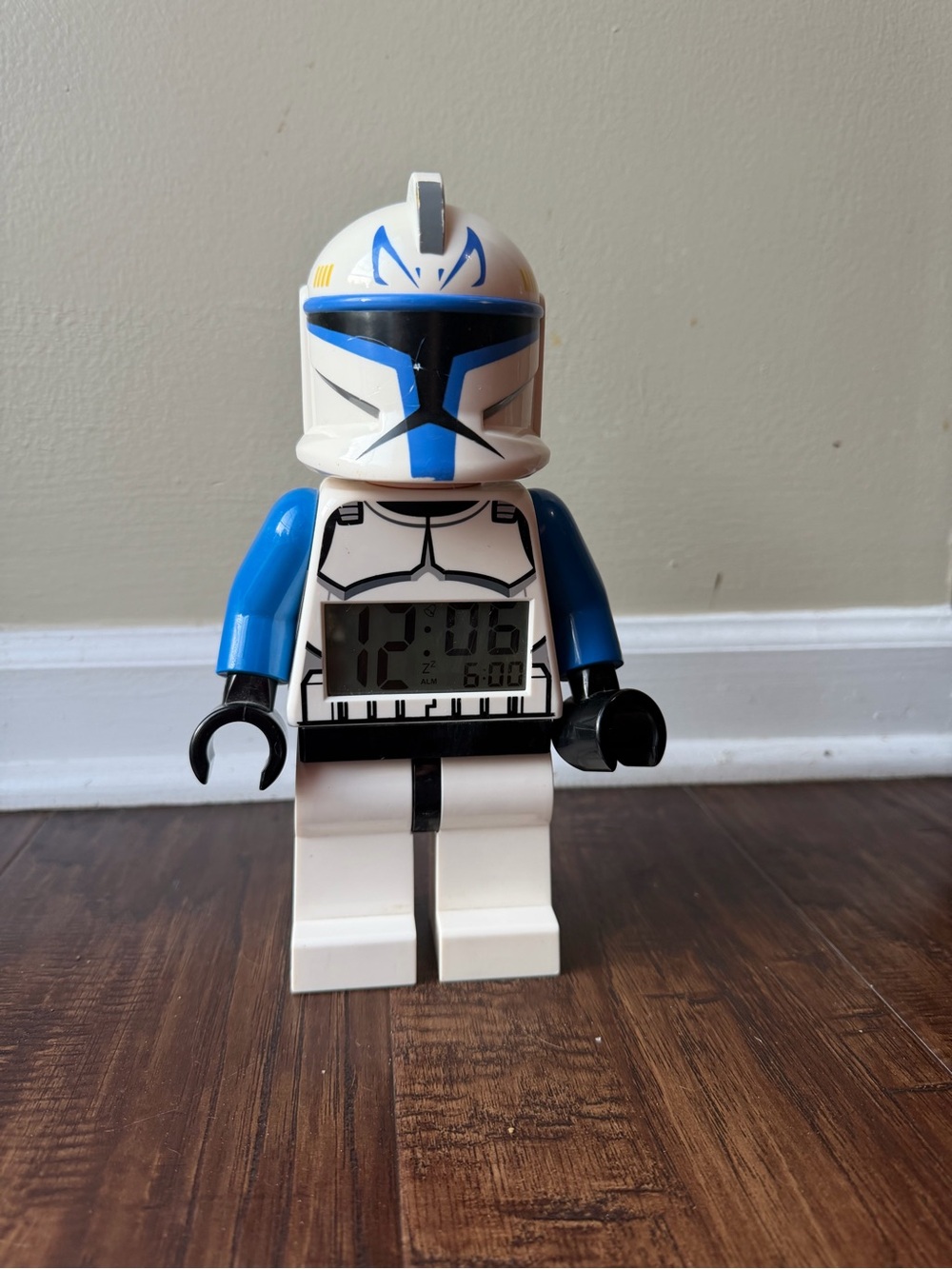 301st clone trooper Captain Rex LEGO Figurine alarm clock